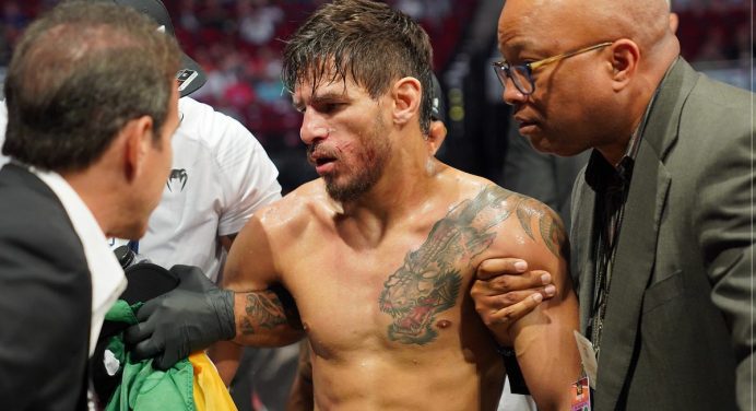 Anderson ‘Berinja’ revela fratura na perna e admite receio sobre permanência no UFC