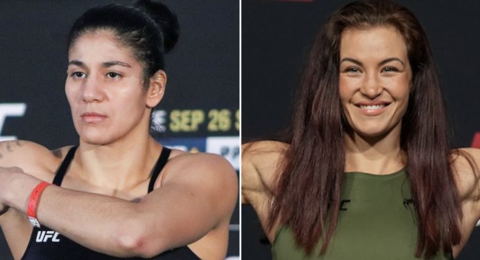 UFC remarca duelo entre Miesha Tate e Ketlen Vieira para o dia 20 de novembro