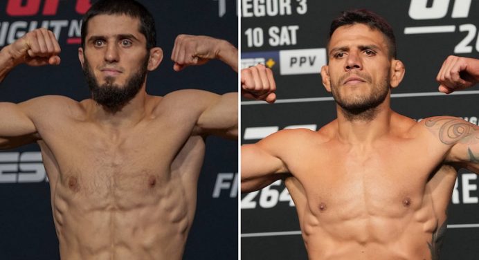 Dos Anjos encara Islam Makhachev no dia 30 de outubro no UFC 267, diz site
