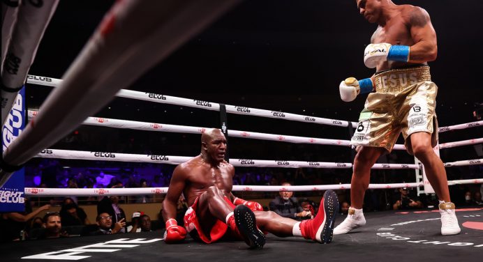 Holyfield lamenta derrota no boxe e critica árbitro da luta contra Belfort: “Decisão ruim”