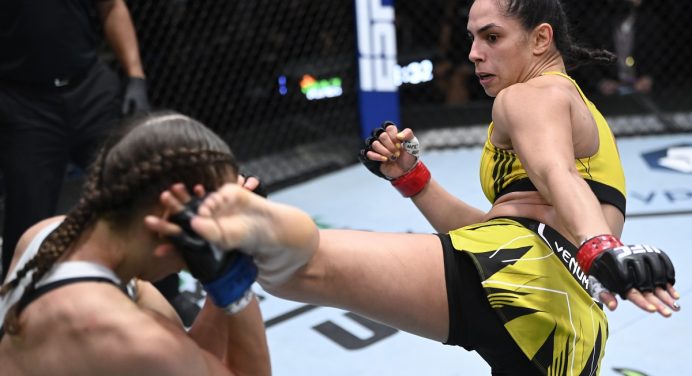 Com atuação dominante, Ariane Lipski supera alemã e volta a vencer no UFC