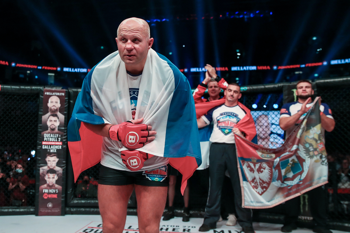 Fedor Emelianenko evita aposentadoria após vencer no Bellator: “Me sinto muito bem”