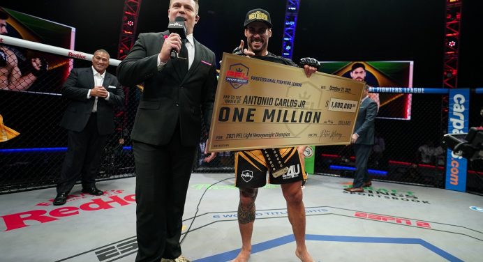 PFL anuncia início da temporada 2022 para o dia 20 de abril