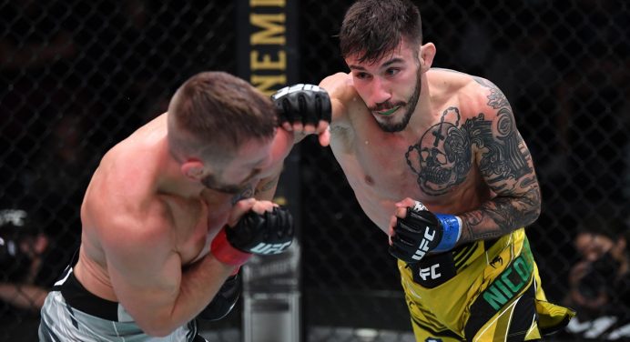 Matheus Nicolau destaca teste no UFC e promete fazer rival “dançar sua música”