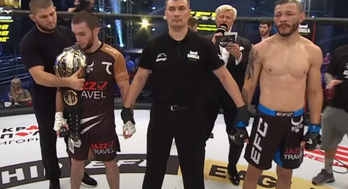 Não deu! Ex-vigilante é derrotado por russo e Brasil segue sem título no evento de Khabib
