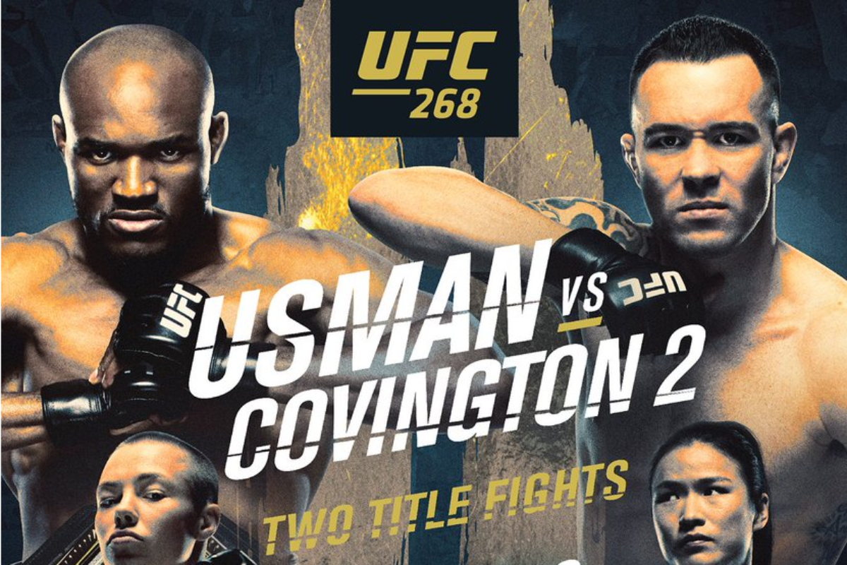 Pôster oficial do UFC 268 destaca revanches em disputas de título; veja