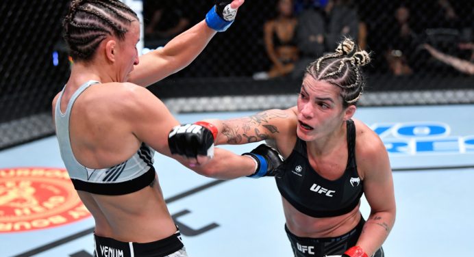 Luana Pinheiro dá show de judô e domina rival no UFC Vegas 43