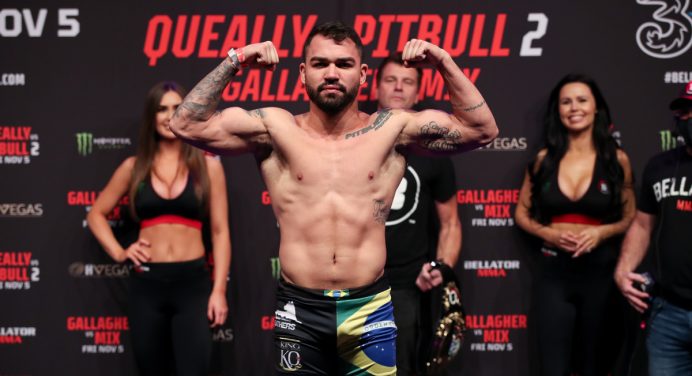 No peso! Patricky ‘Pitbull’ e irlandês confirmam disputa de título no Bellator 270