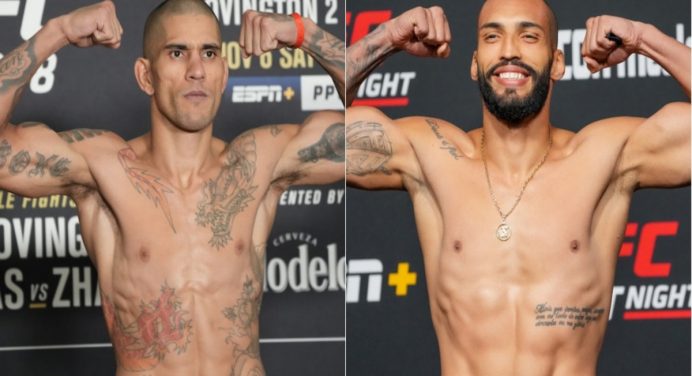 Duelo explosivo! Brasileiros Alex ‘Poatan’ e Bruno ‘Blindado’ lutam no UFC em março