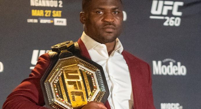 Ngannou revela que nocauteou Gane em treino e promete repetir feito no UFC 270