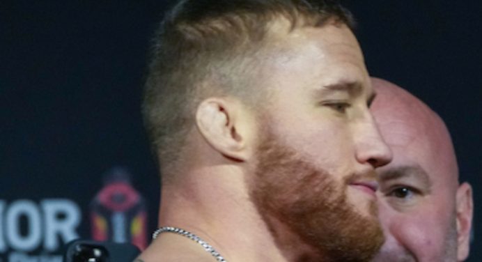 Gaethje provoca ‘Do Bronx’ ao treinar com camisa do Flamengo: “Meu time é melhor”
