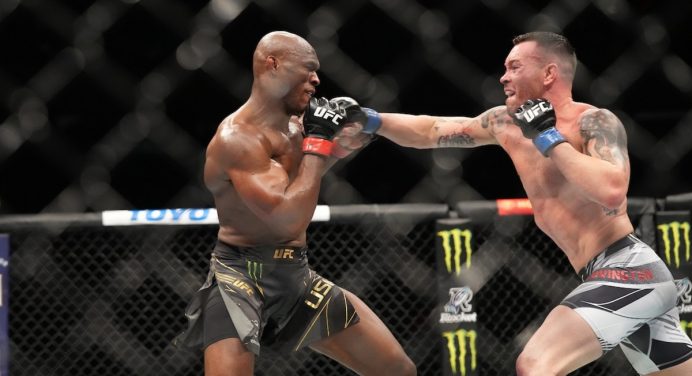 Rivalidade fake? Conversa entre Covington e Usman no octógono é revelada; veja