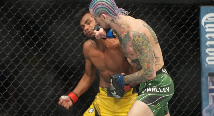 Sean O’Malley nocauteia Raulian Paiva no 1º round do UFC 269