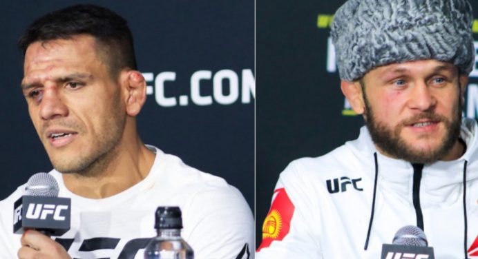 Duelo entre Dos Anjos e Fiziev corre risco de ser retirada do card do UFC Vegas 48