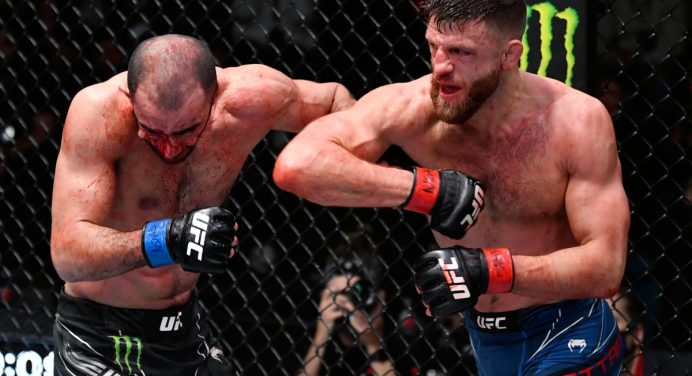 Após batalha, Cattar e Chikadze registram encontro no hospital e destacam respeito