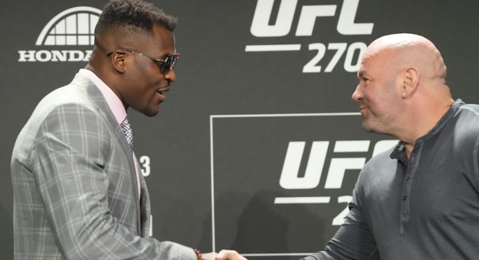 Dana White fecha as portas do UFC para Francis Ngannou