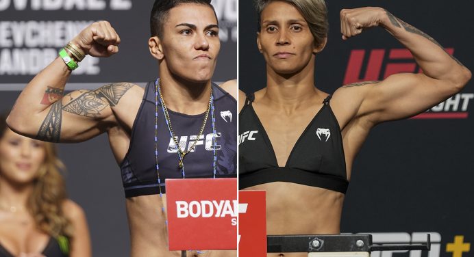 Jéssica ‘Bate-Estaca’ retorna ao peso-palha para encarar Amanda Lemos em abril