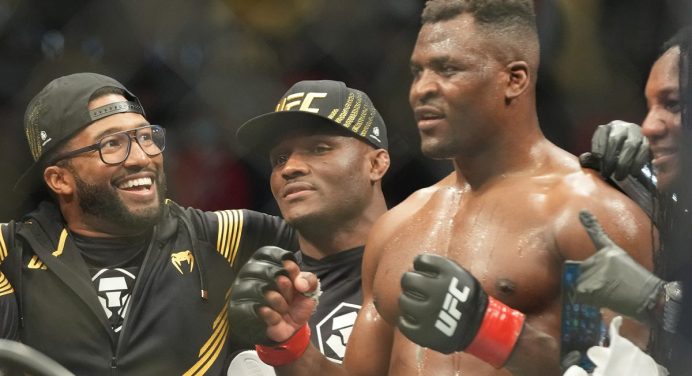Kamaru Usman exalta evolução de Ngannou após defesa de título do UFC
