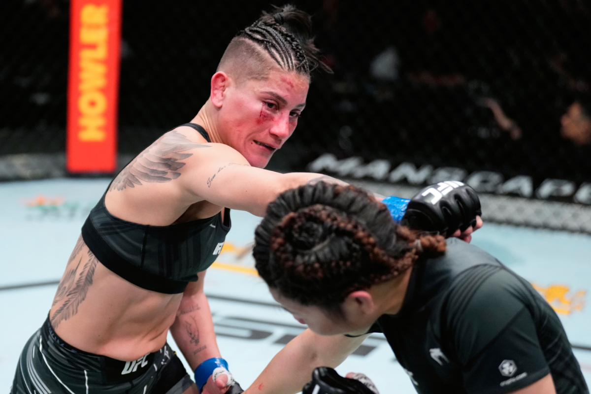 Priscila ‘Pedrita’ recebe 180 dias de suspensão médica após batalha sangrenta no UFC