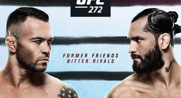 Ultimate destaca história de Covington e Masvidal em pôster oficial do UFC 272