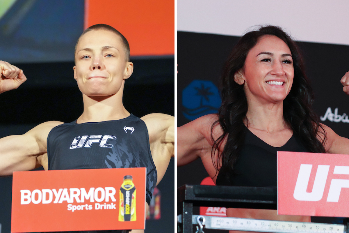 Rose Namajunas defende título peso-palha contra Carla Esparza no UFC 274, diz site