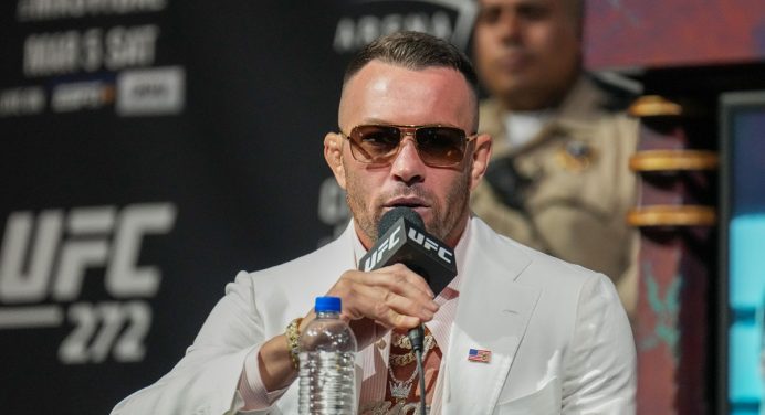 Covington e Masvidal ignoram coletiva do UFC 272 e trocam insultos por 30 minutos