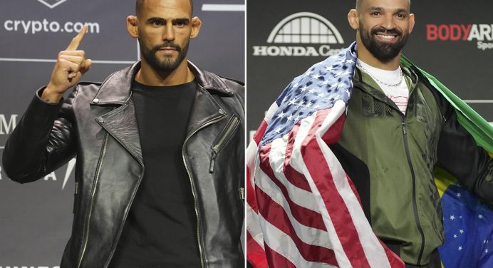 Michel Pereira e Santiago Ponzinibbio se enfrentam no UFC em maio