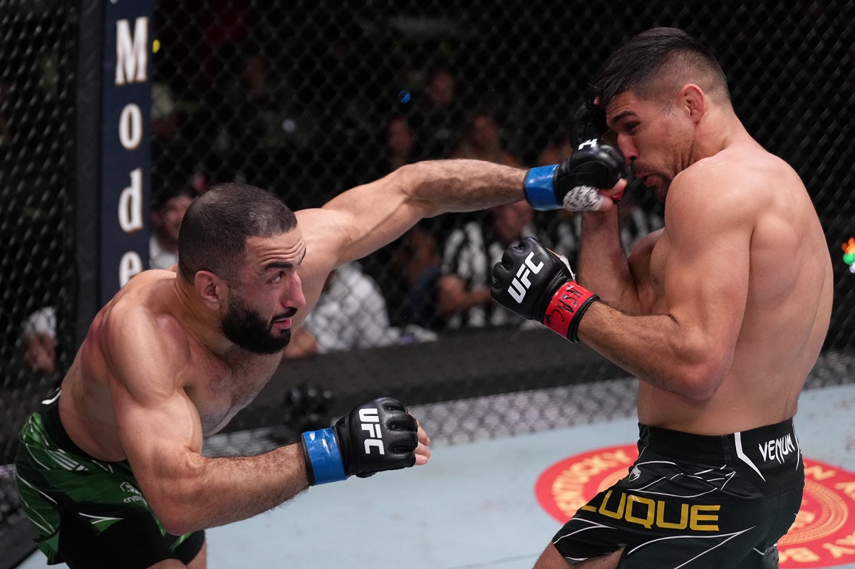 Vicente Luque não resiste a jogo de Belal e é superado no UFC Vegas 51