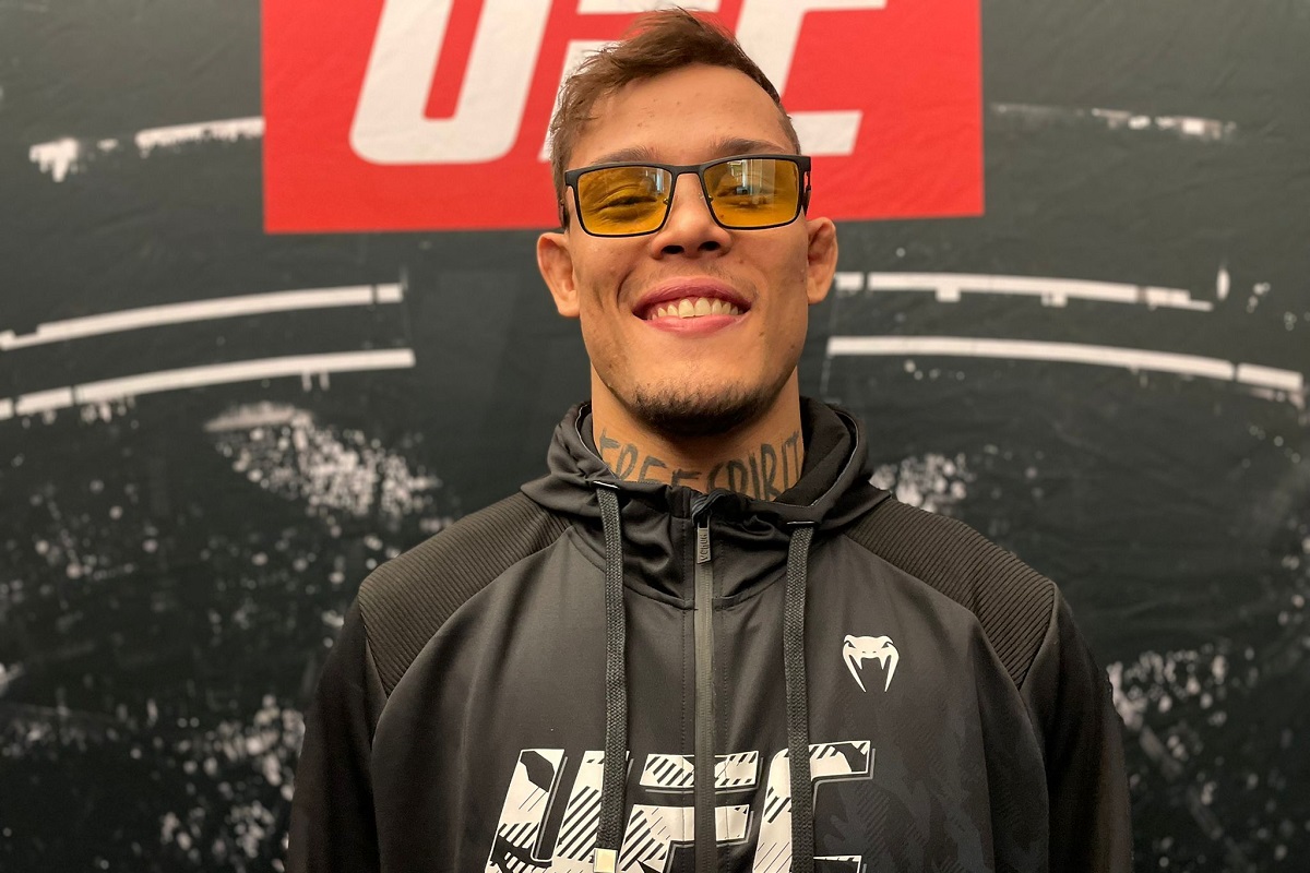 Caio Borralho promete retribuir confiança do UFC por estrear no co-main event