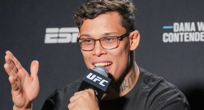 Caio Borralho mostra confiança para estreia no UFC e avisa: “Vou fazer barulho”