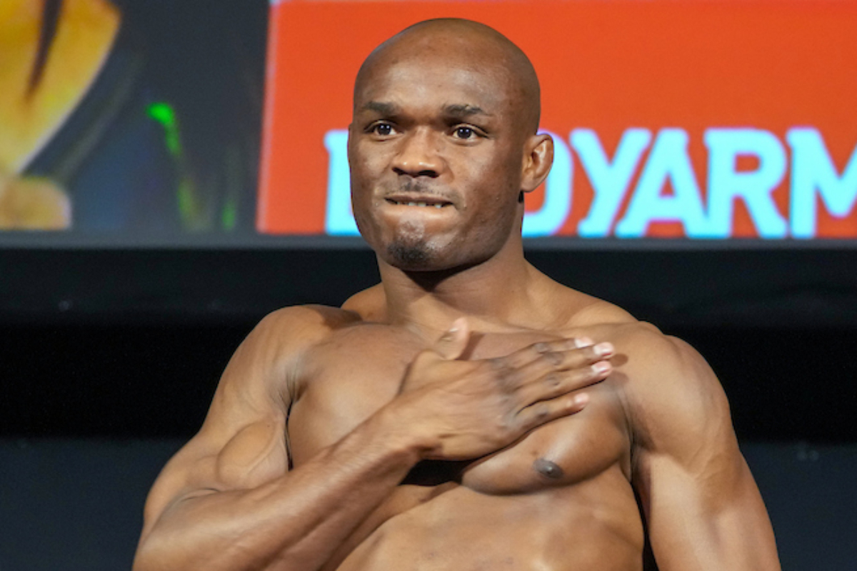 Usman cita nocautes no UFC para justificar chance de vencer ‘Canelo’ no boxe