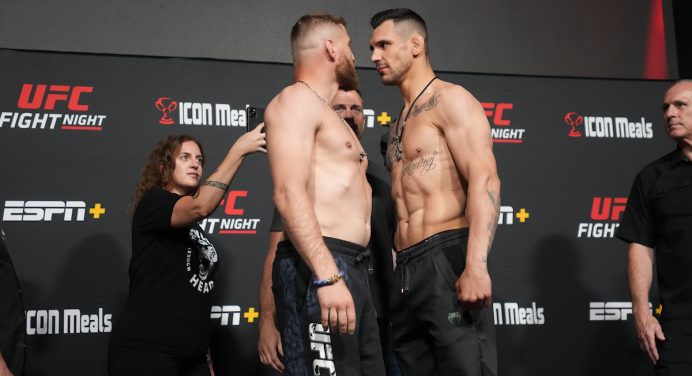 Saiba como assistir ao card do UFC Vegas 54: Blachowicz vs Aleksandar Rakic