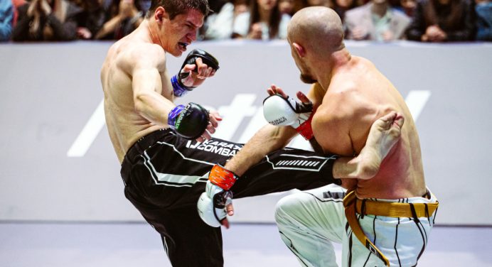 Brasileiro ‘Dragão Branco’ lidera terceiro episódio da quarta temporada do Karate Combat