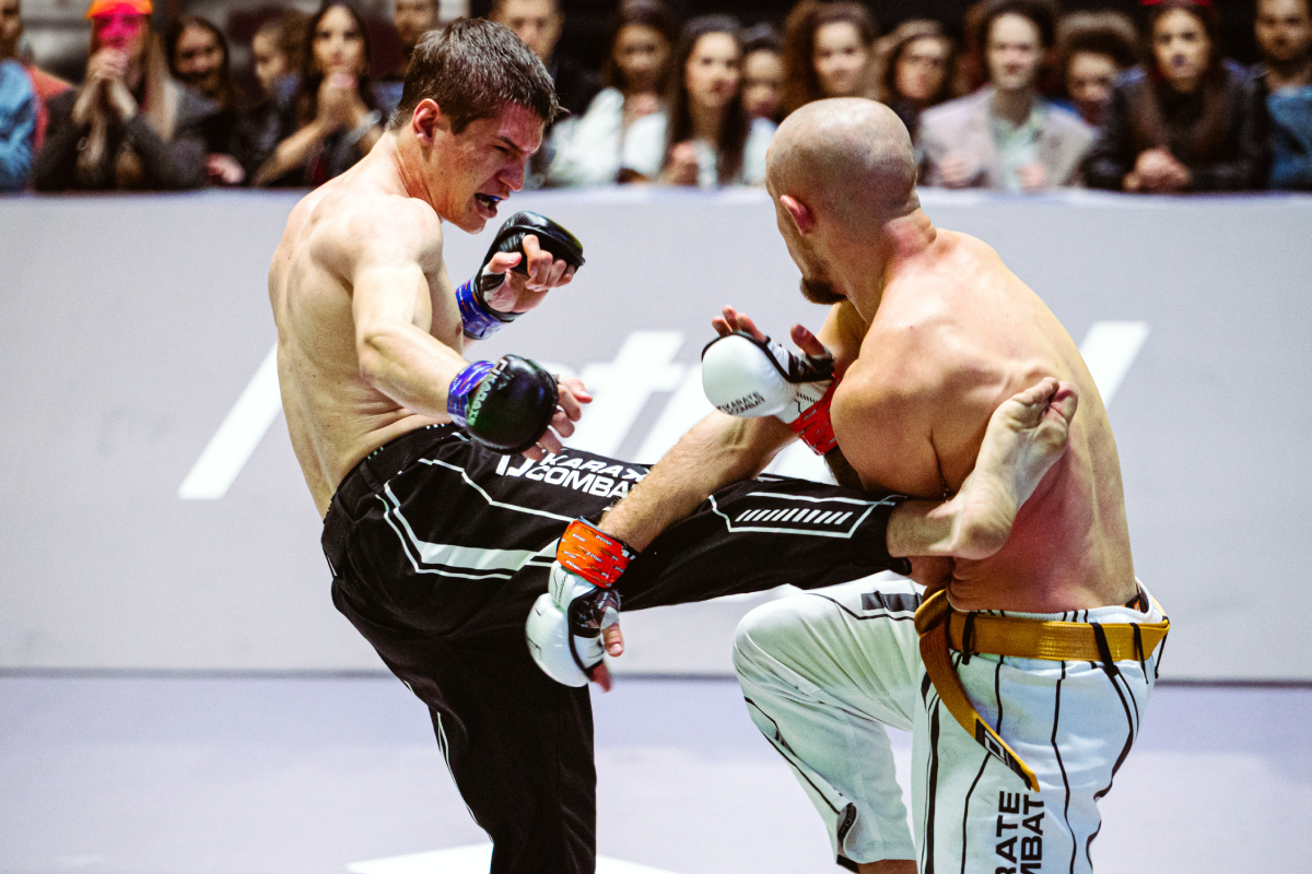 Brasileiro ‘Dragão Branco’ lidera terceiro episódio da quarta temporada do Karate Combat