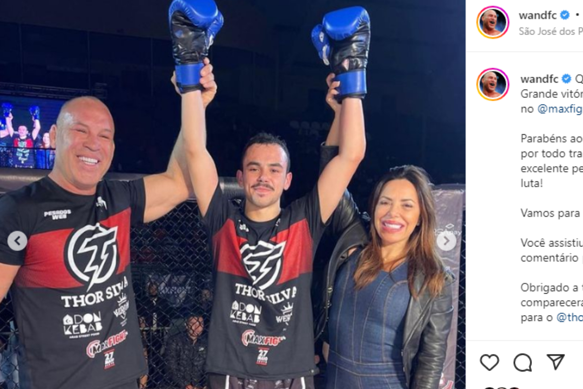 Filho de Wanderlei Silva vence segunda luta no MMA amador