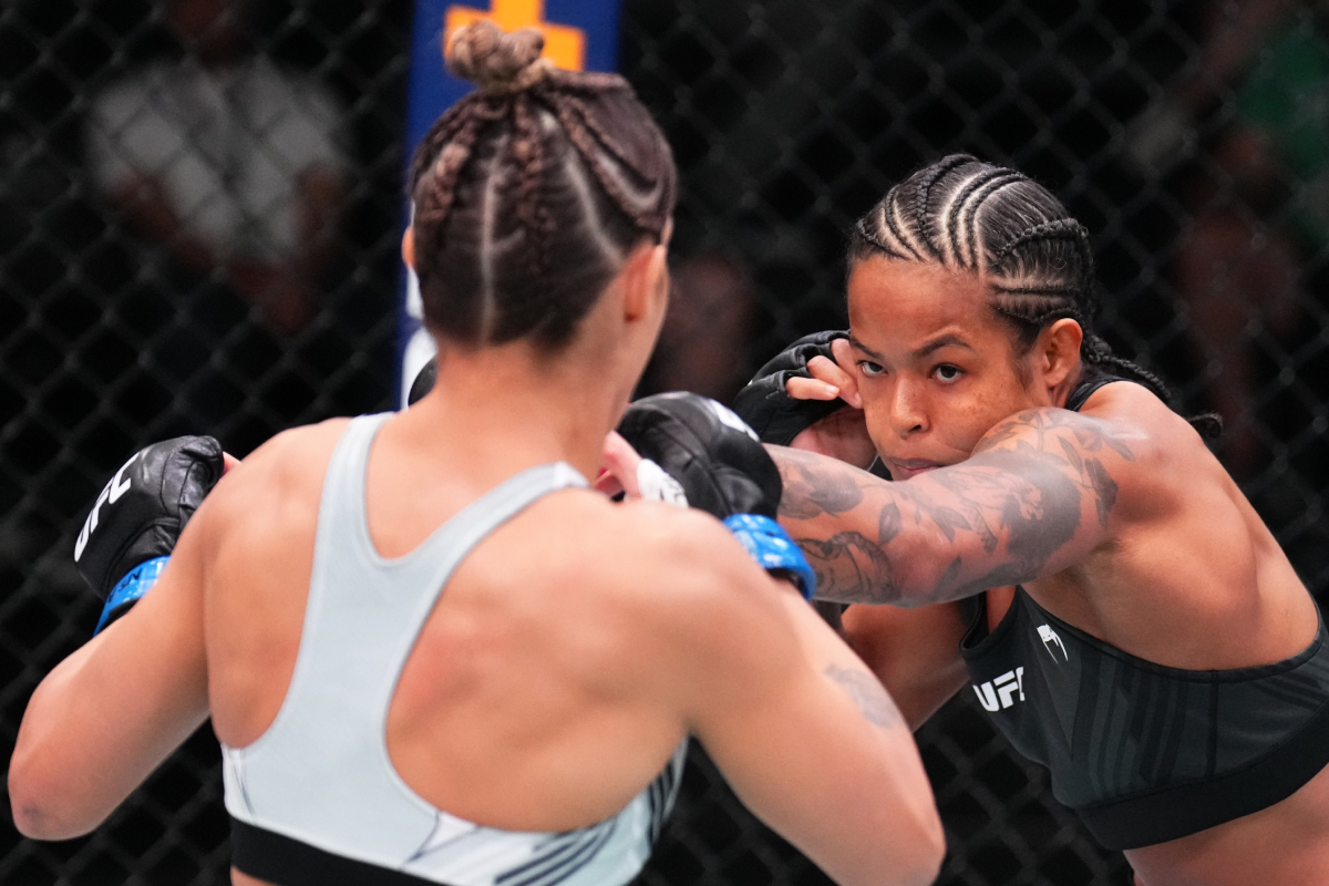 Karine ‘Killer’ estreia no UFC com vitória sobre Poliana Botelho por finalização no 1º round