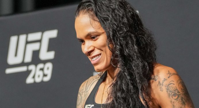 Valentina aposta em vitória de Amanda Nunes na revanche contra Julianna Peña