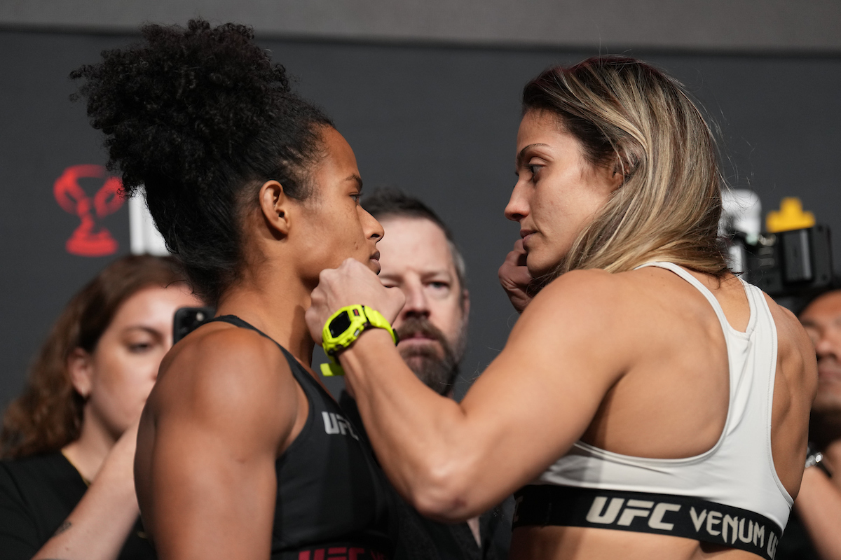 Em momentos opostos, Poliana Botelho e Karine Killer se enfrentam no UFC