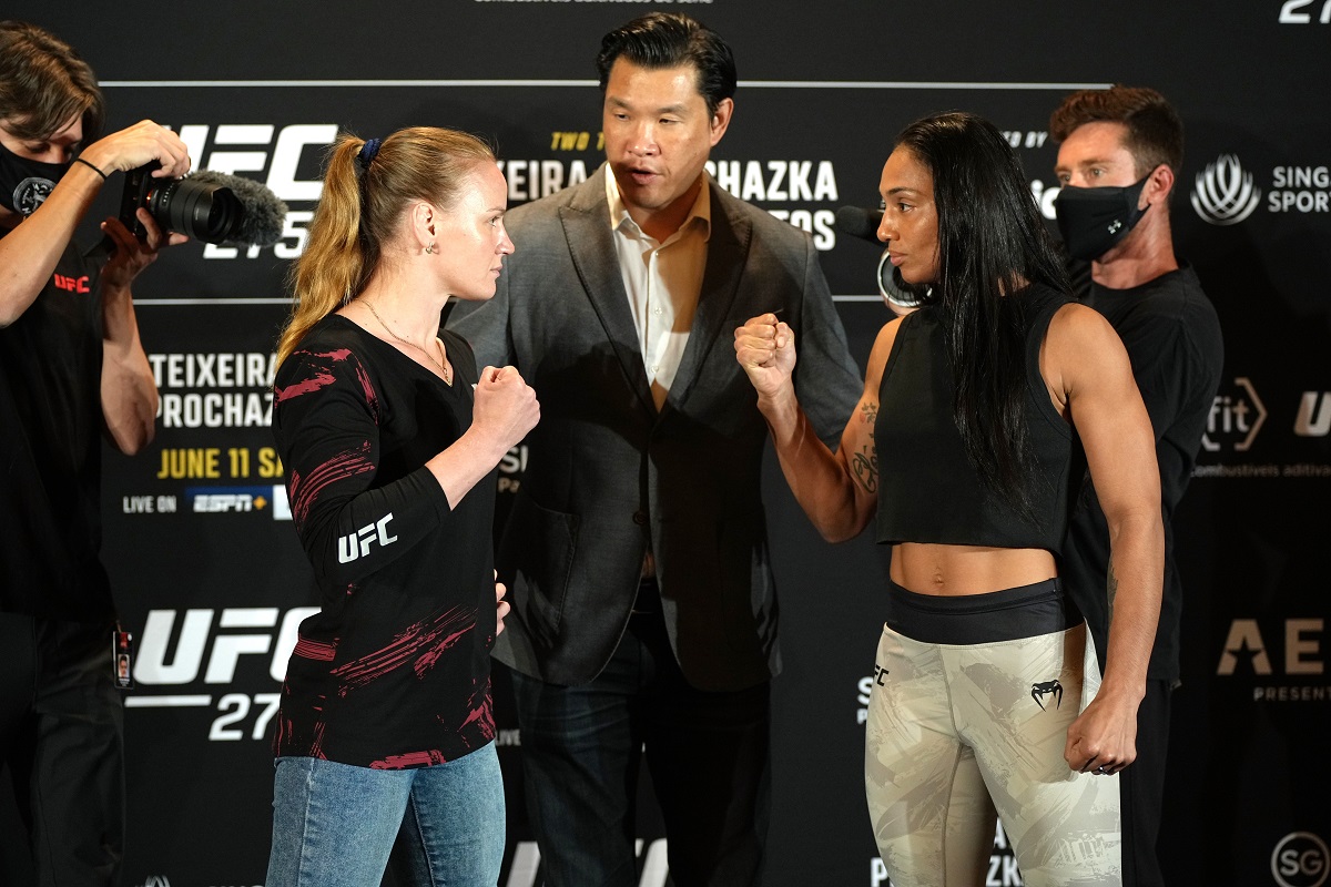 Valentina esbanja confiança e diz que Taila não tem chance de vencê-la no UFC 275