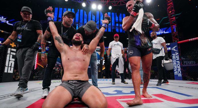 Brasileiro indicado ao ‘Oscar do MMA’ substitui campeão Cappelozza no GP do PFL