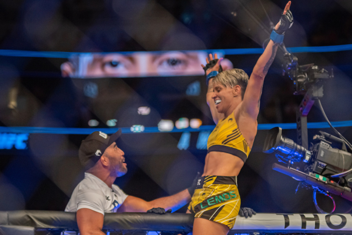 Amanda Lemos se recupera no UFC e leva bônus de R$ 270 mil por ‘Performance da Noite’