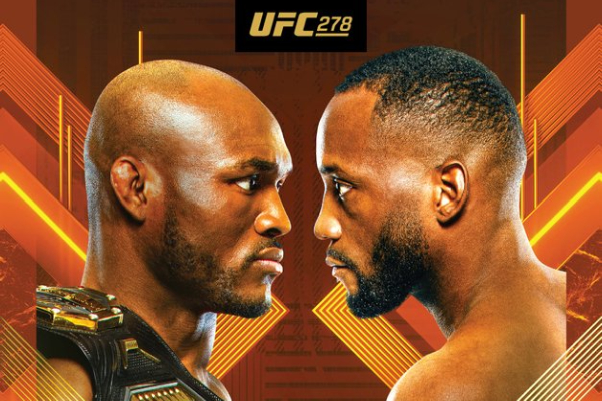 Pôster do UFC 278 destaca disputa entre Kamaru Usman e Leon Edwards; veja