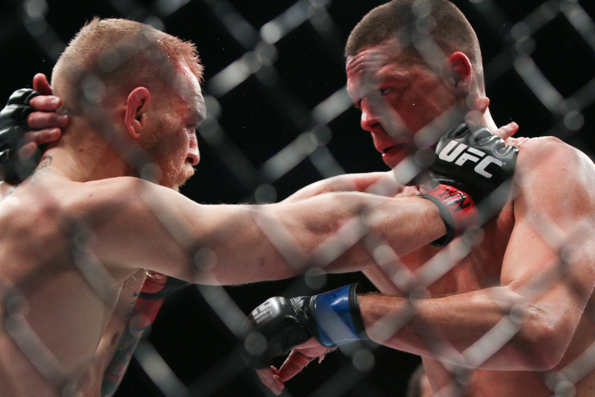 McGregor projeta trilogia contra Nate Diaz no futuro: “Devo uma luta a ele”