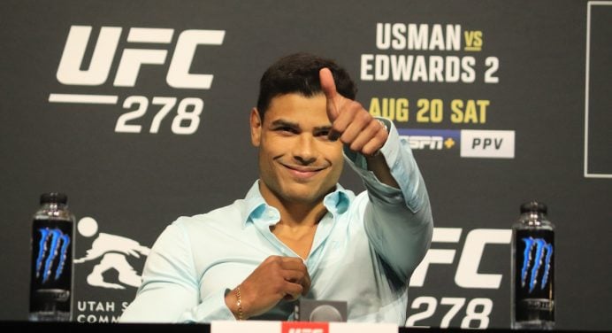 Paulo Borrachinha atualiza fãs sobre contrato com o UFC: “Uma luta para estar livre”