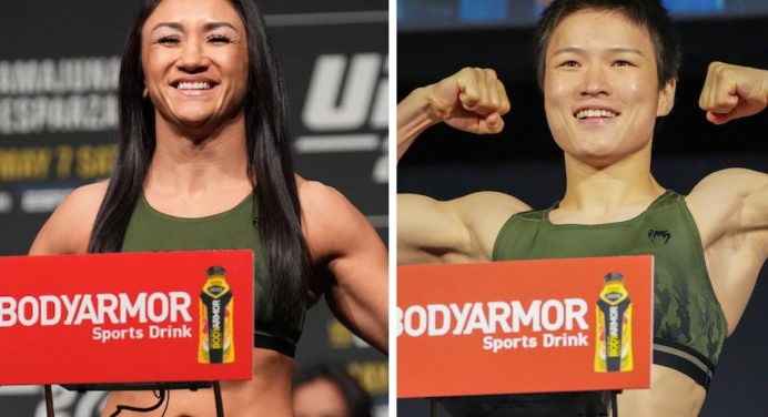 Carla Esparza defende título dos palhas contra Zhang Weili no UFC 281