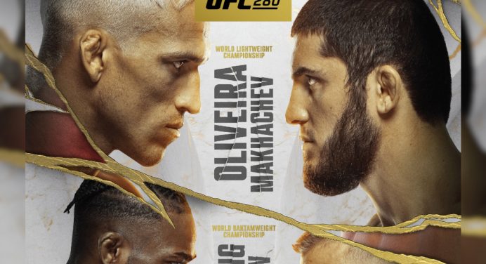 Pôster oficial do UFC 280 destaca ‘Do Bronx’ vs Makhachev e astros do peso-galo