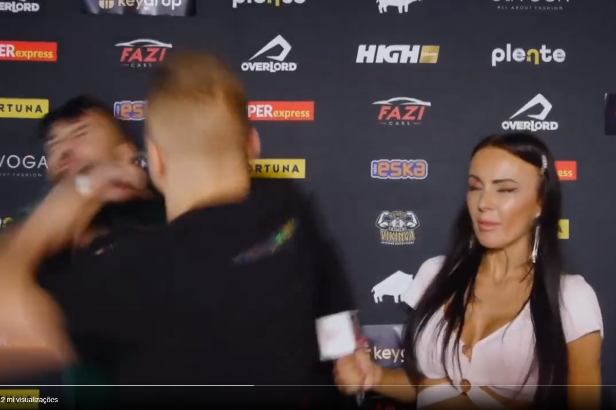 Lutador de MMA agride youtuber durante entrevista; veja