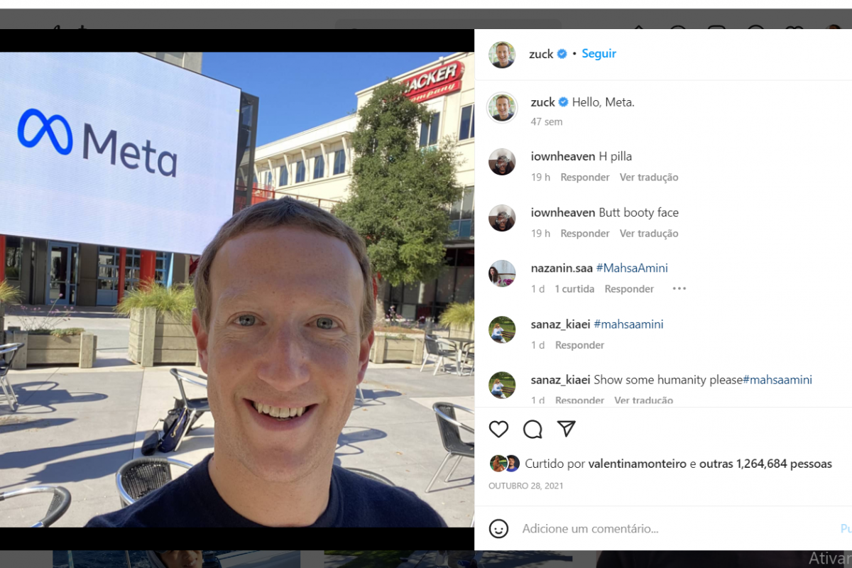 Mark Zuckerberg destaca Mackenzie e Durinho em anúncio de novidade do Instagram
