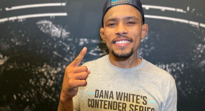 Recém-contratado, Mateus ‘Bocão’ mira cinturão do UFC: “O problema chegou”