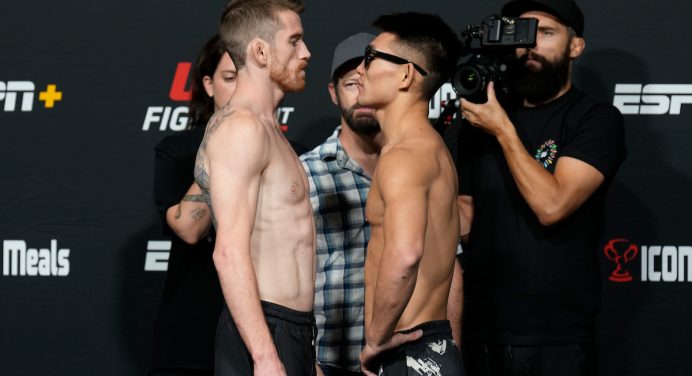 Saiba como assistir o UFC Vegas 60, show liderado por Sandhagen vs Yadong